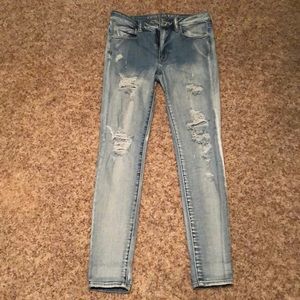 American Eagle super super stretch jeans
